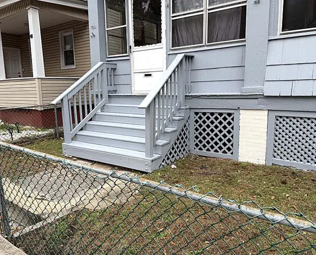 Stairs, rails, and posts — Treads, rails, and soffit